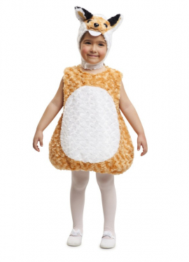 Fato de Zorro de pelúcia para crianças