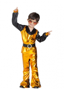 Golden Record Costume for child