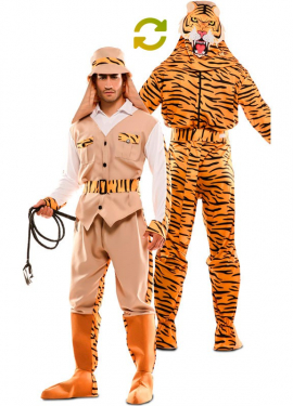 Fato de Hunter e Tiger duplo para adulto