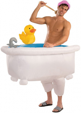 Fato de banho inflável Batman para adulto