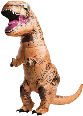 Fato de Tiranossauro Rex inflável para adultos
