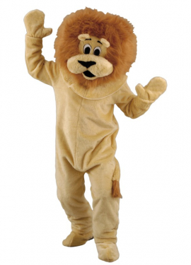 Fato de mascote leão para adulto