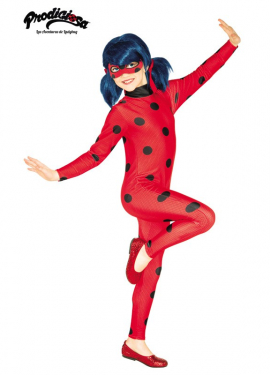Fato de Miraculous Ladybug Classic para menina