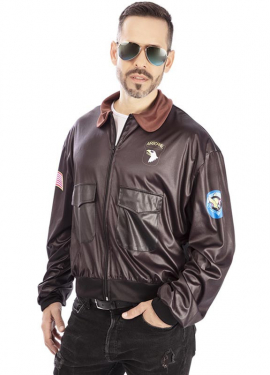 Aviator costume or jacket for men