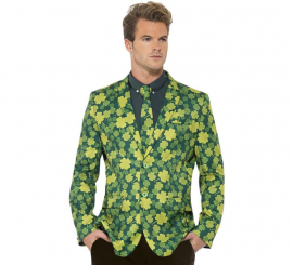 Fato ou jaqueta de Shamrocks para homem