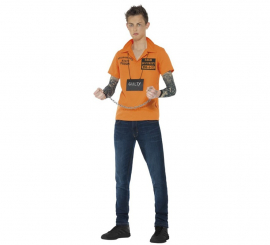 Kit fato ou prisioneiro sem calças para homens