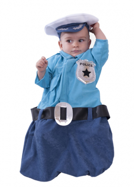 Fato ou bolsa de polícia para bebês