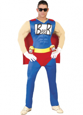 Fato de Beerman Forzudo para homem