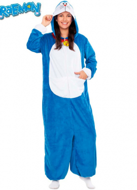 Fato de pijama Doraemon para adulto