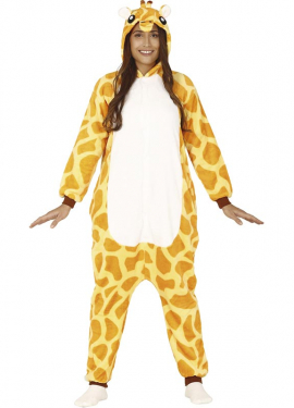 Fato de pijama girafa para mulher