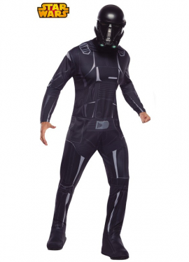 Star Wars Classic Black Death Trooper Costume for Men