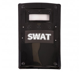 Escudo Swat preto 66,5X38 cm