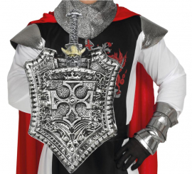Escudo e Espada Medieval de 48 e 59 cm