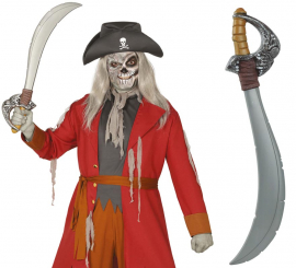 Espada pirata dos 7 mares de 72 cm