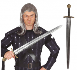 75 cm Silver Medieval Sword