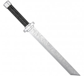 Ninja sword with shapes 66 cm