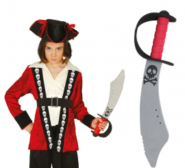 Espada de pirata Eva 43 cm para crianças