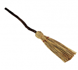 Large 90 cm Witch Broom for Halloween