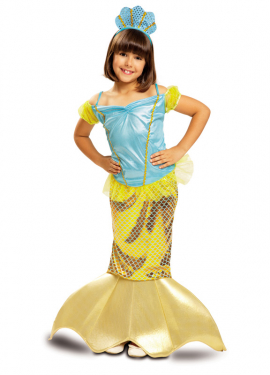 Fato de sereia para menina