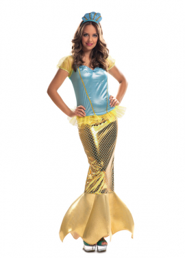 Fato de sereia para mulher