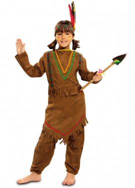 Fato indiano com calças para menina