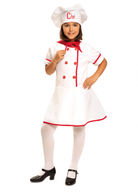 Fato de Chef Cook para menina