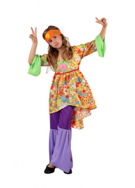 Hippie costume for girls