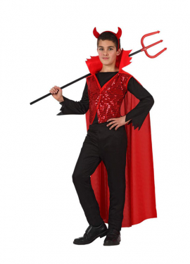 Fato de demónio para crianças