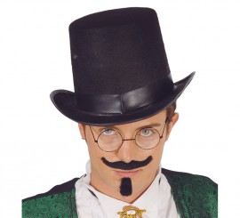 Chapéu feltro cartola de 15 cms.