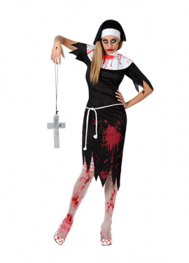 Fato de freira morta para mulher