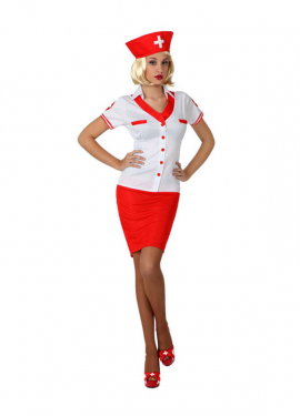 Nurse costume for women