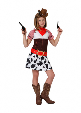 Fato de vaqueira para menina