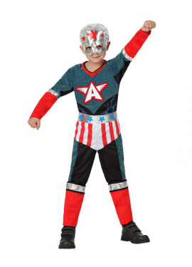 Fato de Capitão azul para criança