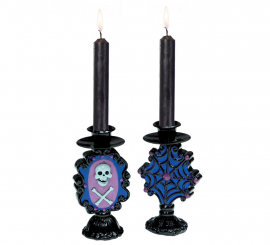 Castiçal de 15 cm para decorar no Halloween 2 sortimentos