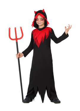 Fato de Fire Demon para crianças