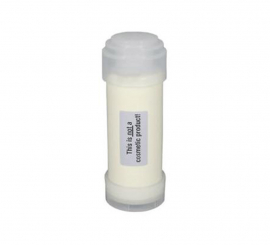 Latéx líquido em recipiente de 100 ml.