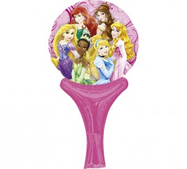 Self-inflating balloon of the Princesses of 23 cm