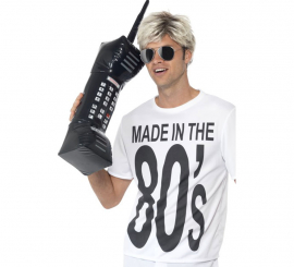 Telefone 80s retro gigante gigante inflável