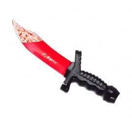 Punhal ou faca com sangue para o Halloween