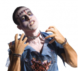 Zombies Bleeding Zipper Set