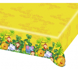 Safari tablecloth 120x180 cm plastic