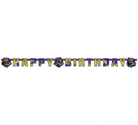 Mutant Ninja Turtles Happy Birthday Garland