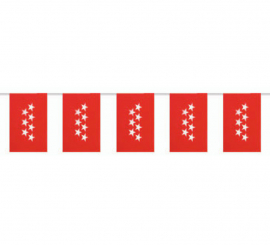 Saco de 50m Bandeira de Madrid em plástico