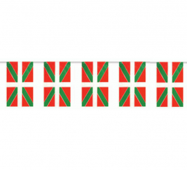 Saco de 50m Bandeira plástica basca