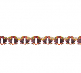 Witches Garland of 17 x 400 cm. for halloween