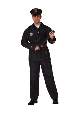 Fato de polícia para homem