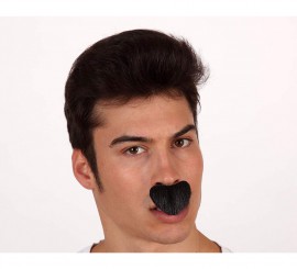 Bigode preto liso de Charlot