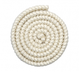 Crepe de lã BRANCA para barbas e apliques