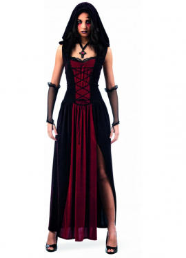 Deluxe Medieval Neo-Gothic costume for women