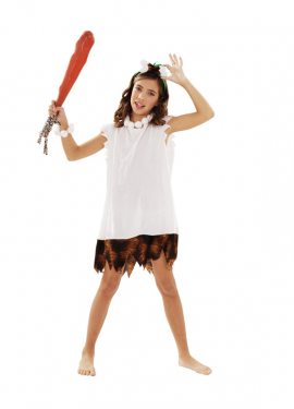 Caveman Lady costume for girls